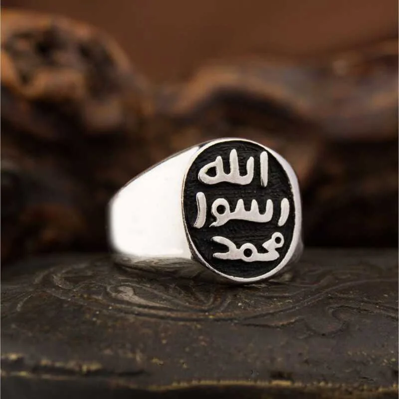 Gümüş Mührü Şerif Erkek Yüzük - Görsel 2