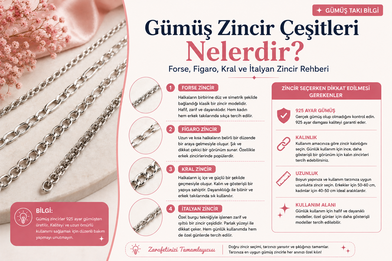 925 Ayar Gümüş Takı Modelleri ve Fiyatları