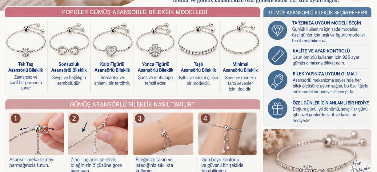 925 Ayar Gümüş Takı Modelleri ve Fiyatları