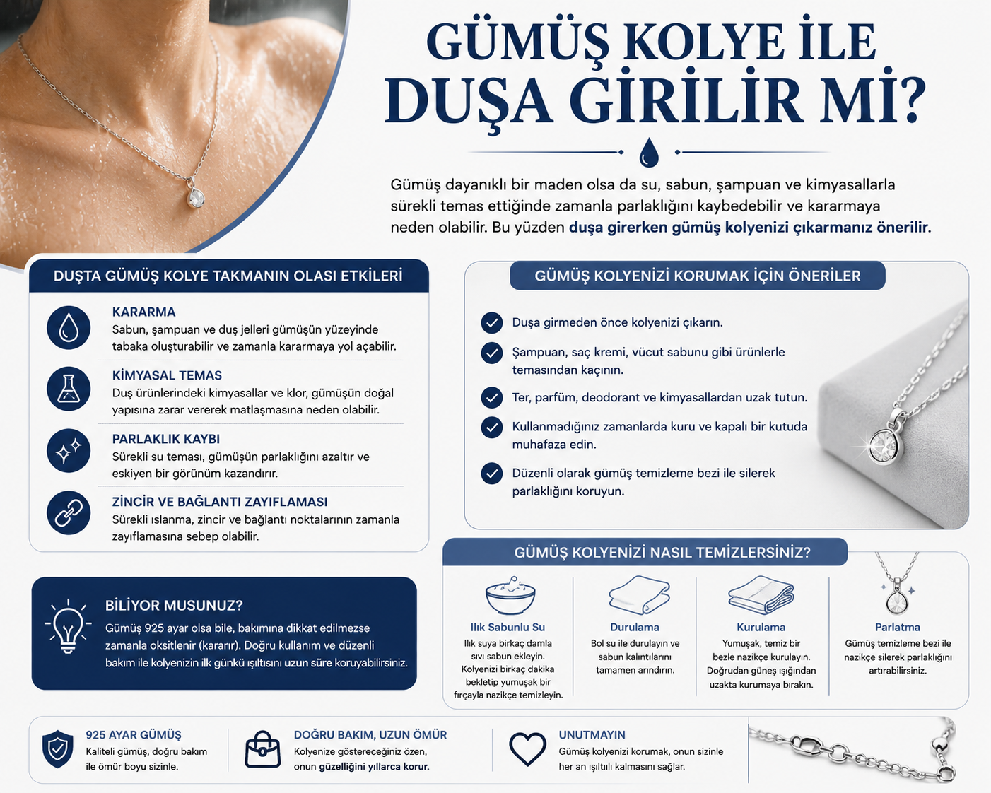 925 Ayar Gümüş Takı Modelleri ve Fiyatları
