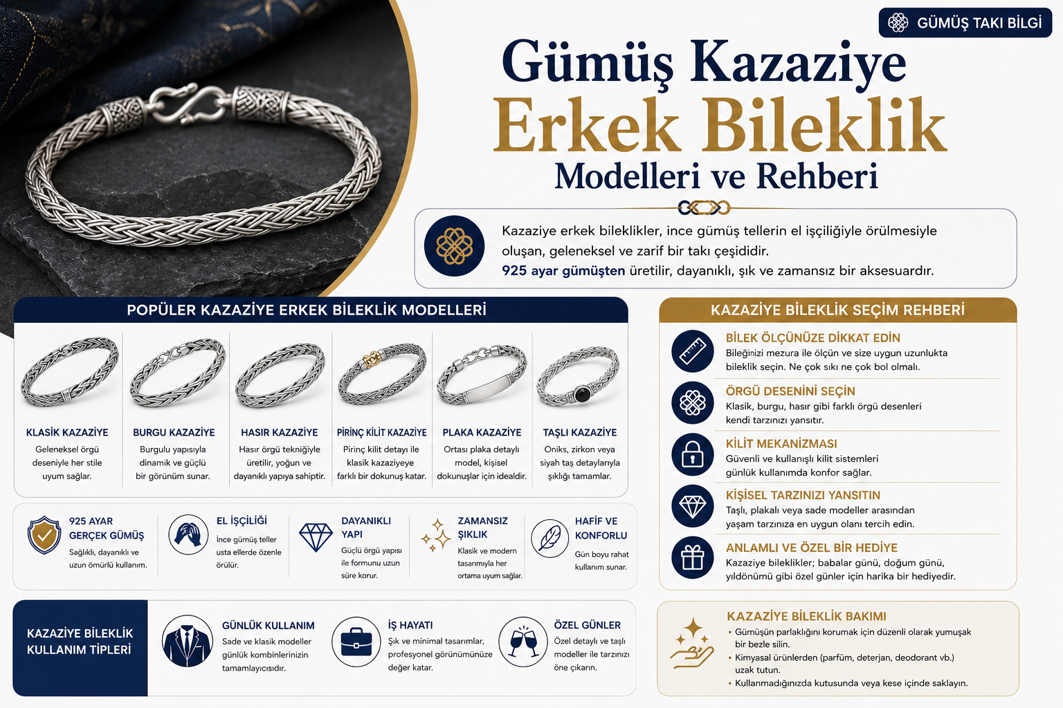 925 Ayar Gümüş Takı Modelleri ve Fiyatları